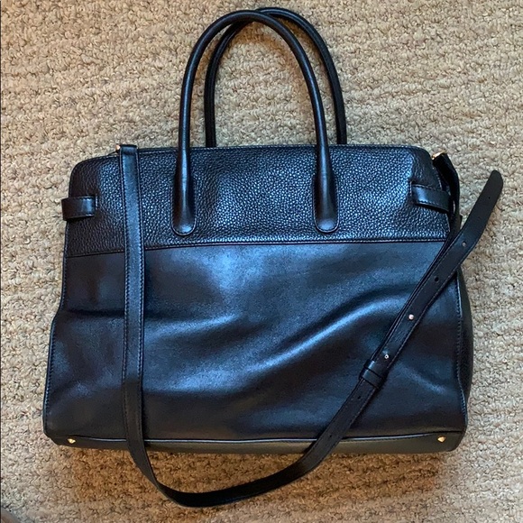 Cuyana Black Leather Work Satchel - Picture 8 of 8